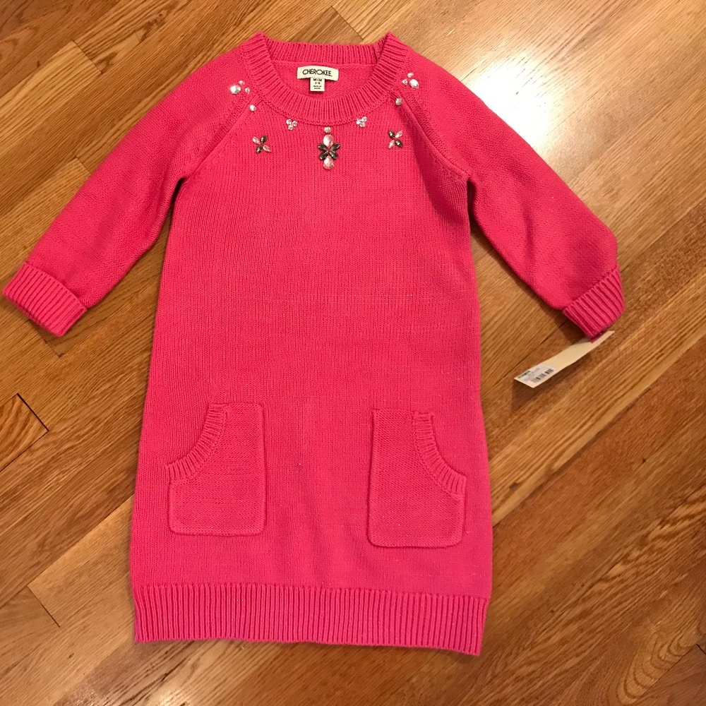 NWT Sweater Dress Size M (7-8)
